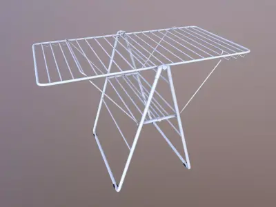 Cloth Drying Stand 3D model