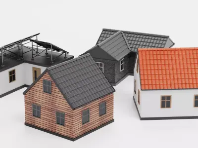 -Solar Houses- 3D model
