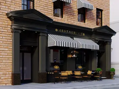 Exterior 01 3D model