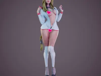 Sweet nurse - c 3D print model