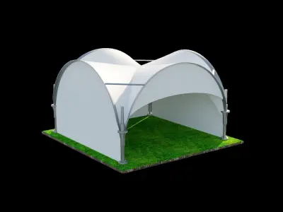 ARCH TENT 3D model