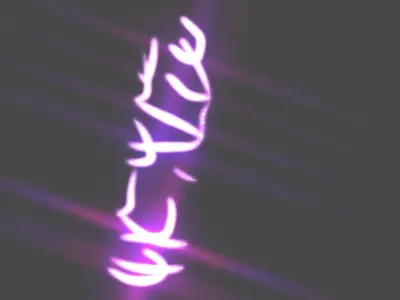 Reflection Shield Effect Low-poly 3D model