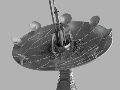ENDOR SHEILD GENERATOR EMPIRE STRIKES BACK 3D print model