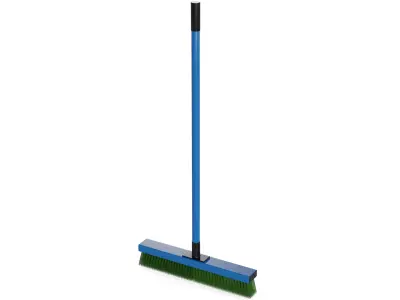 Brooms mops and window squeegees Angle Broom 3D model