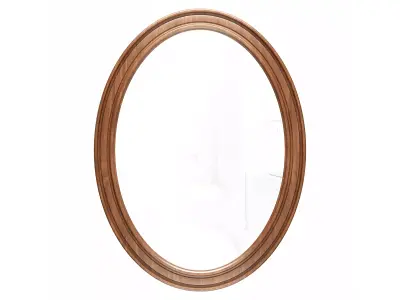 Mirror in a wooden frame GZ-M1053 3D model