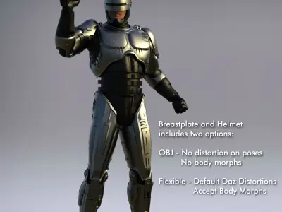 Robocop For G8M 3D model