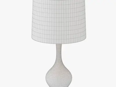 Rejuvenation Colored Glass Table Lamp - Tall 3D model