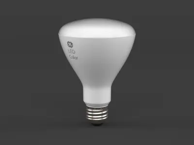 LED light bulbs 3D model