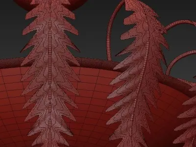 Barovier Toso Caladium 5621IU 3D model
