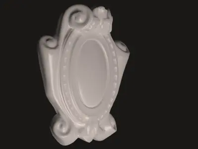 de0310b ornate ornament Low-poly 3D model