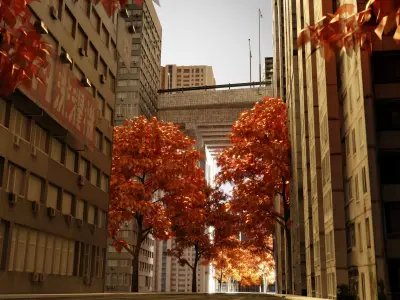 City Buildings 14 Pack - WIP BETA Low-poly 3D model