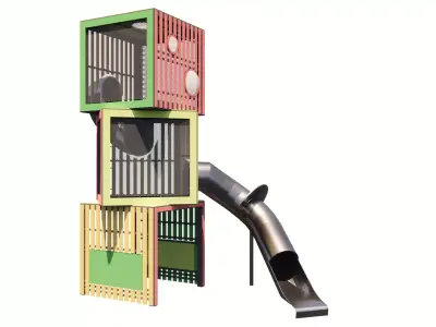 Kompan COR10450 Slide 3D model