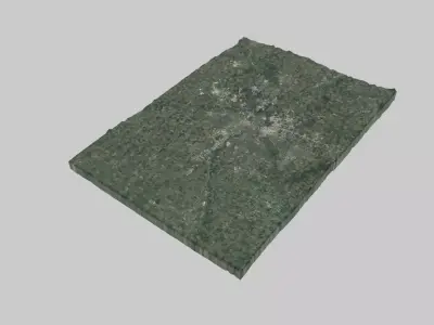 Fort Wayne City Low-poly 3D model