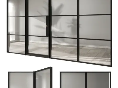 Hinged Doors by Smartsystems 3D model