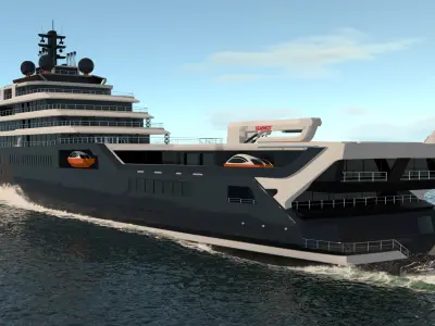 REV Explorer Yacht Dynamic Simulation 