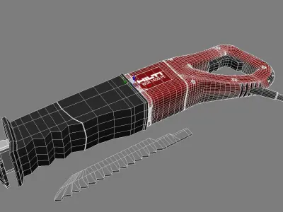 Hilti WSR 1400 PE - straightforward saw 3D model