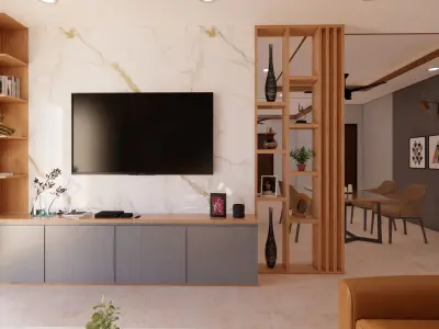 Apartment interior 3D model