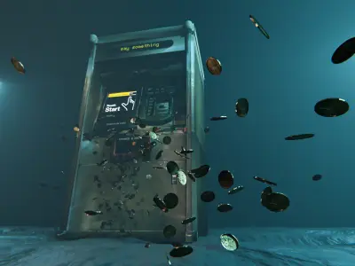 MTA vending machine 3D model