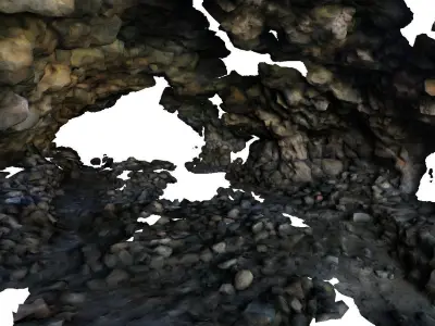 Cave complex III - La Fortaleza 3D model