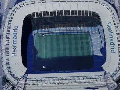 Santiago Bernabeu 3D model