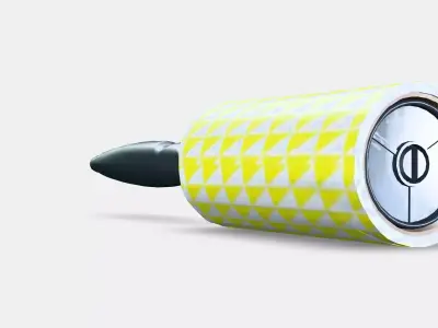 BASTIS Lint roller 1 Low-poly 3D model