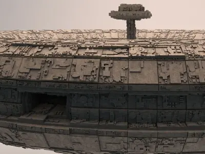 Space Station - The Ring 3D model