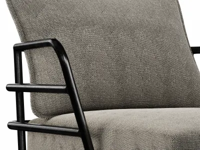 MARELUZ armchair Low-poly 3D model
