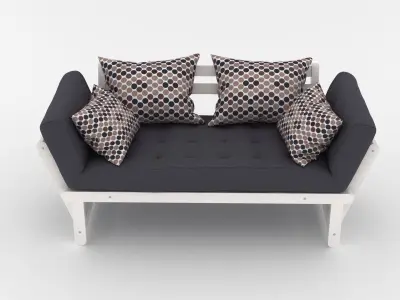 Patio Sofa 3D model
