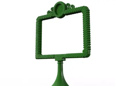 CPM Style Advertising Billboard Modular Urban Scenes 3D Printing 3D print model