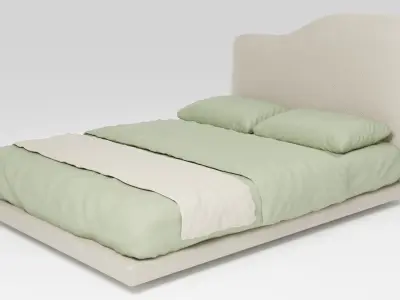 Italian Cloud Bed 3D model