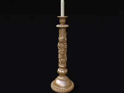 chandelier candle holder 3D model purchase