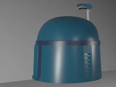 Deathwatch Mandalorian Axe Woves Nite Owl helmet 3D print model