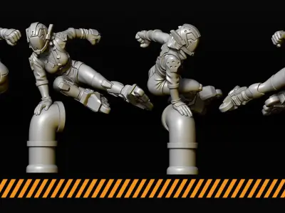 Rollerbabes  3D print model