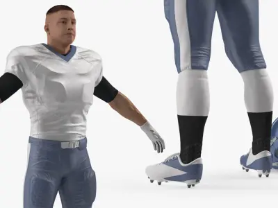  American Football Player Fur 