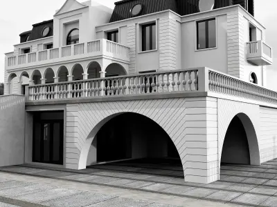 MODERN HOUSE NO31 A 3D model