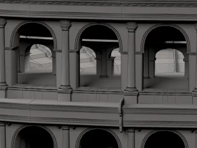 Roman Colosseum 3D model