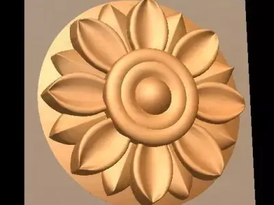 Flower 3D model buy