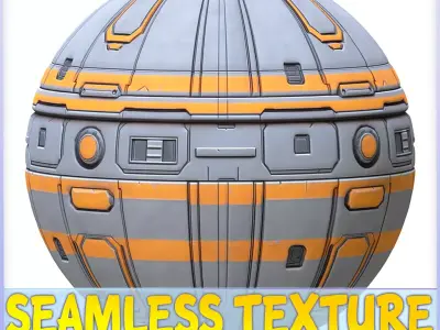 SciFi Seamless Texture Texture 14