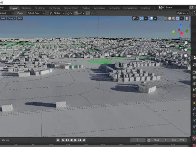Seattle city map 2021 latest 3D model