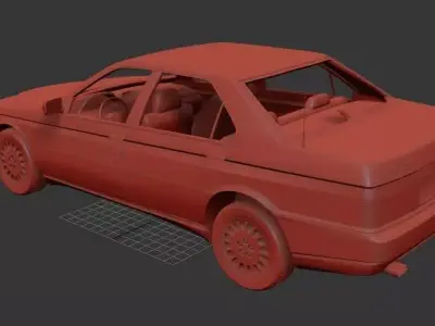 Alfa Romeo 164 LS 1994 3D print model