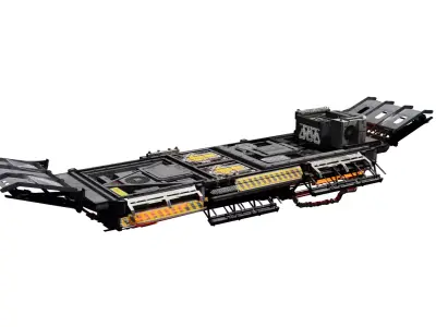 Sci fi Hoverboard 3D model