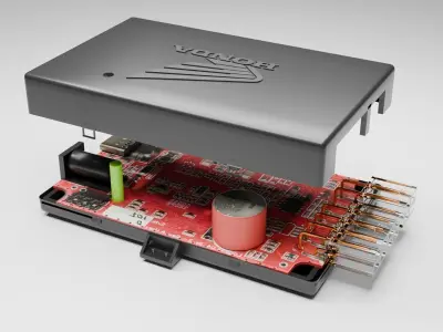PCB Case Low-poly 3D model