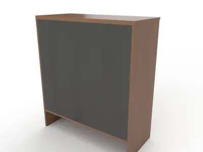 commode 14 Low-poly 3D model
