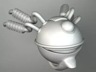 MOTOR BALL 3D model