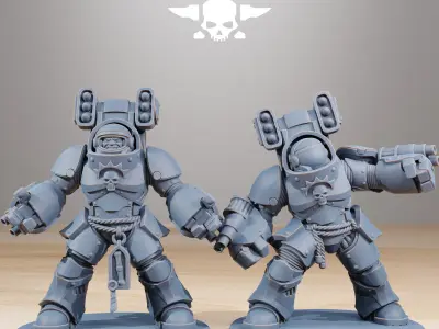 Socratis Support Vanguard 3D print model