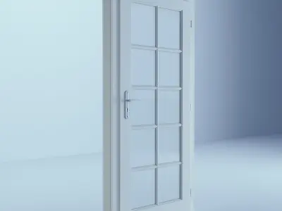 White Door 18 3D model