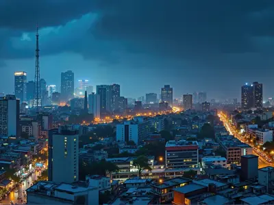 HDRI Night - Reimagined Ho Chi Minh City - V15 3D model