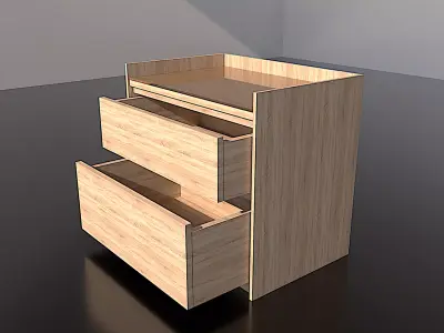 MD LAB NIGHTSTAND 00 Free low-poly 3D model