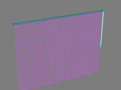 Blinds Vertical 3D model