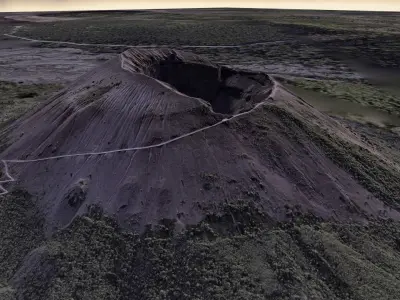 Mount Vesuvius Multipurpose Terrain Model 3D model